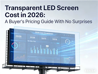 Say Presyo na Transparent LED Screen nen 2026 Sakey a Giya ed Presyo na Manag...