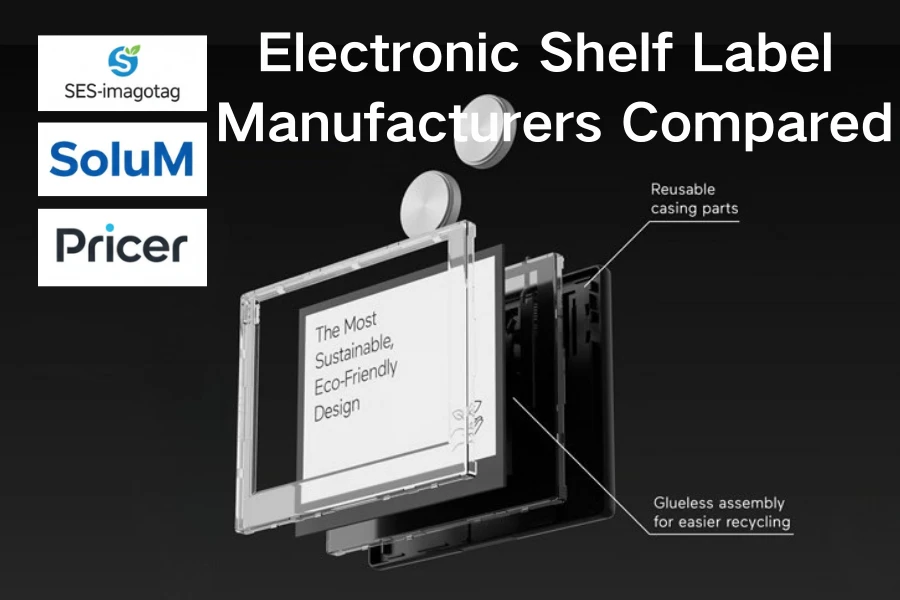 Saray Managgawa na Electronic Shelf Label ya Inkompara: SES-imagotag vs SoluM...