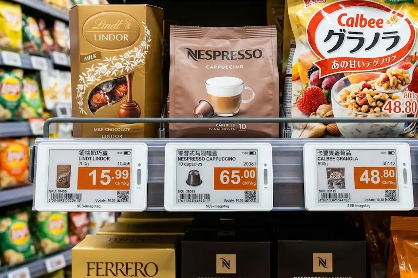 5 Rason No Akin ya Mansaliw na Electronic Shelf Labels