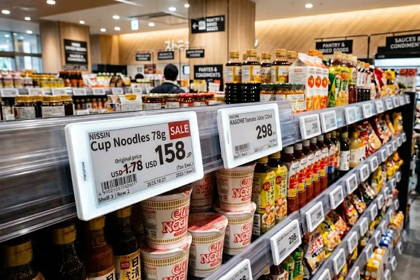 Saray Electronic Shelf Labels vs Paper Labels: Sakey a Praktikal a Pankompara...