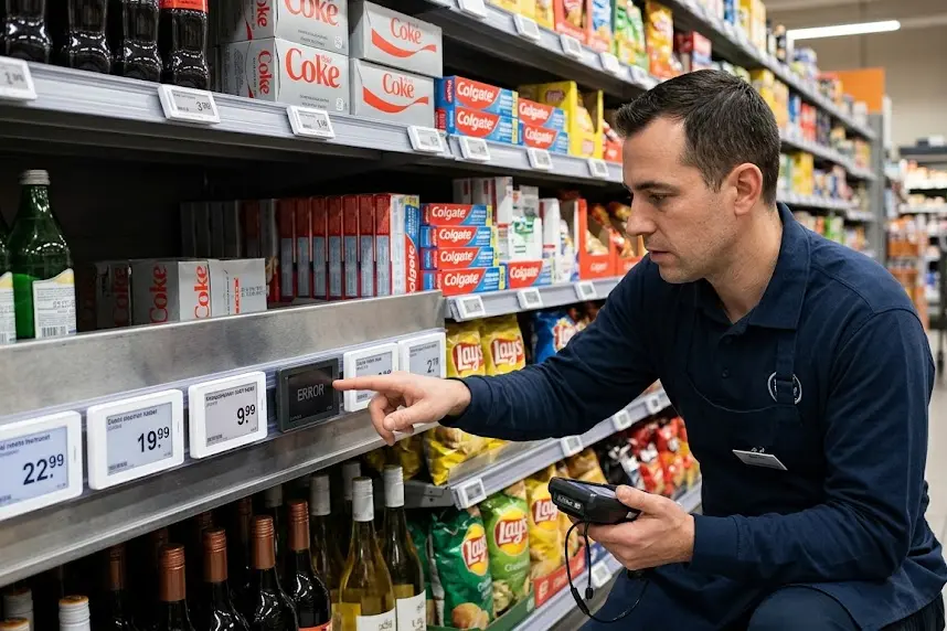 Saray Electronic Shelf Labels et Ag-Na-update? 6 Kaslakan ya Sengegan tan No ...