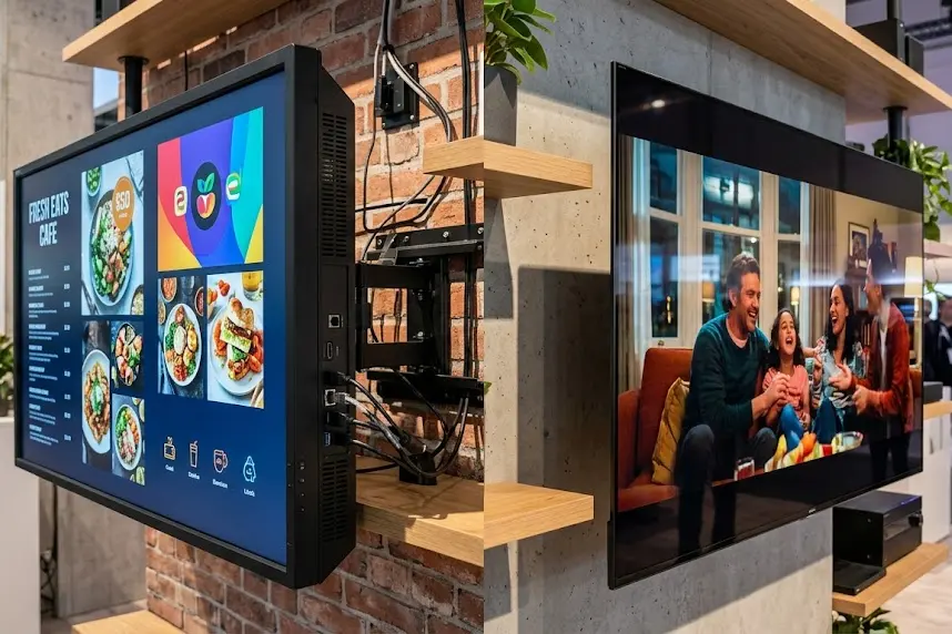 Commercial Display vs Consumer TV: Saray Manunan Pandumaan, Peteg iran Gastos...