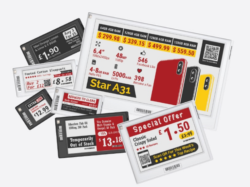 Saray Disbentaha na Digital Price Tags: 8 ya Disbentaha ya Nepeg ya Usisaen A...